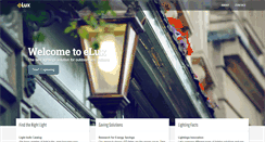 Desktop Screenshot of eluxlightings.com