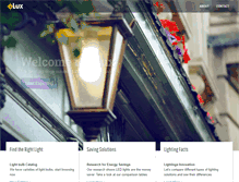 Tablet Screenshot of eluxlightings.com